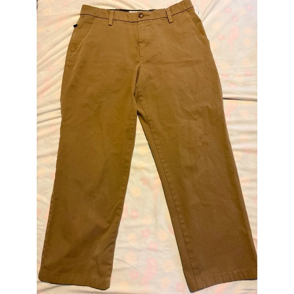 Dockers Classic Fit Khaki Chino Pants Mens 32x29 Tan Brown Cotton Twill 39983-0